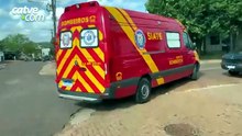 Extintor explode e trabalhador fica ferido no bairro Universitário