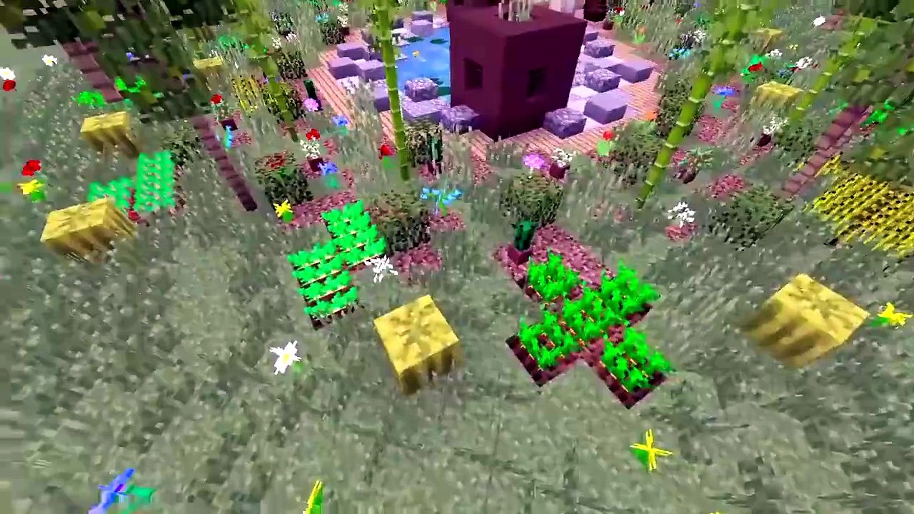 Comment faire un ÉTANG À POISSON sur MINECRAFT ? 🐟 #29