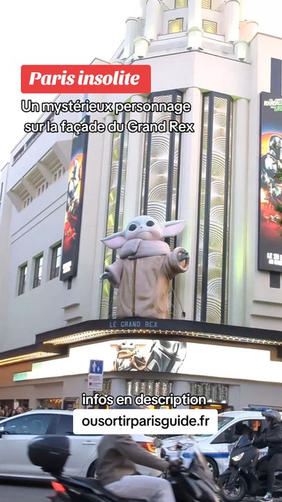 Un mystérieux personnage Au grand rex