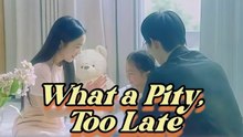 WHAT A PITY TOO LATE