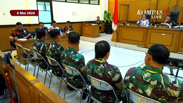 [FULL] Oditur Militer Cecar Saksi Denma Bais TNI Kasus Penyiraman Air Keras Andrie Yunus di Sidang