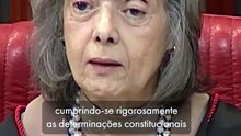Cármen Lúcia se despede da presidência do TSE