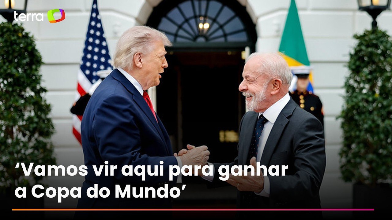 Lula diz que brincou com Trump sobre a Copa: ‘Não venha anular os vistos dos jogadores brasileiros’