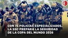 CDMX se alista para el Mundial 2026: Policía capitalina presenta su fuerza de élite