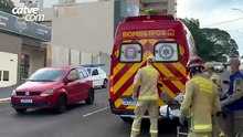Trabalhador cai de andaime e fica ferido no bairro Neva