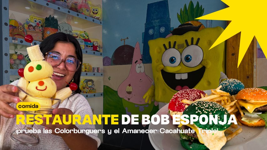 Restaurante temático de Bob Esponja que debes visitar