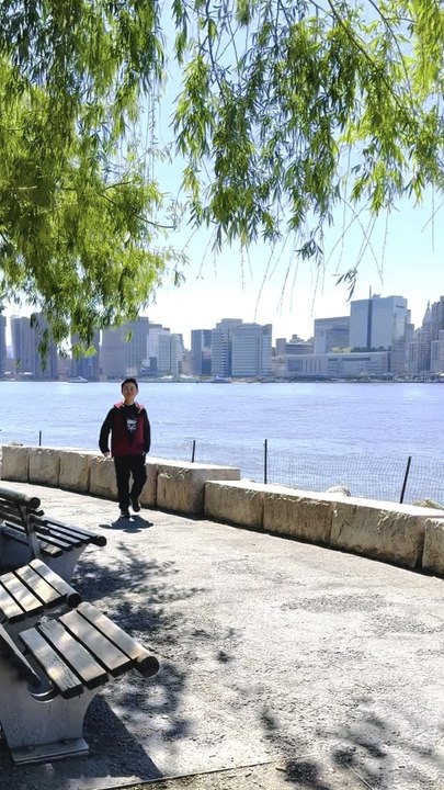 Nelson Wang enjoyed a happy afternoon at Hurter Point South Waterfront Park on May 7, 2026.