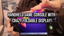 This Handheld Console Has a CRAZY Foldable Display!