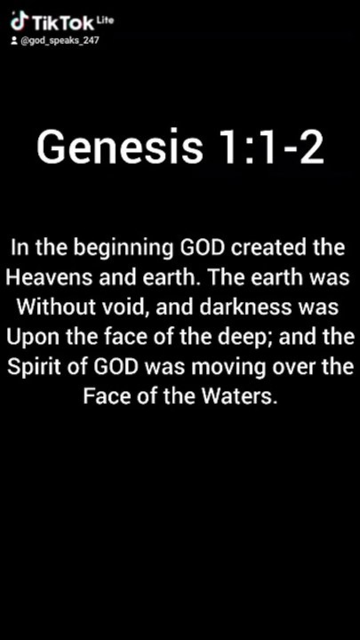 GENESIS 1