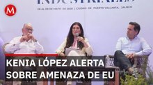 Kenia López y Rubén Moreira piden tomar en serio amenazas de Trump sobre narco