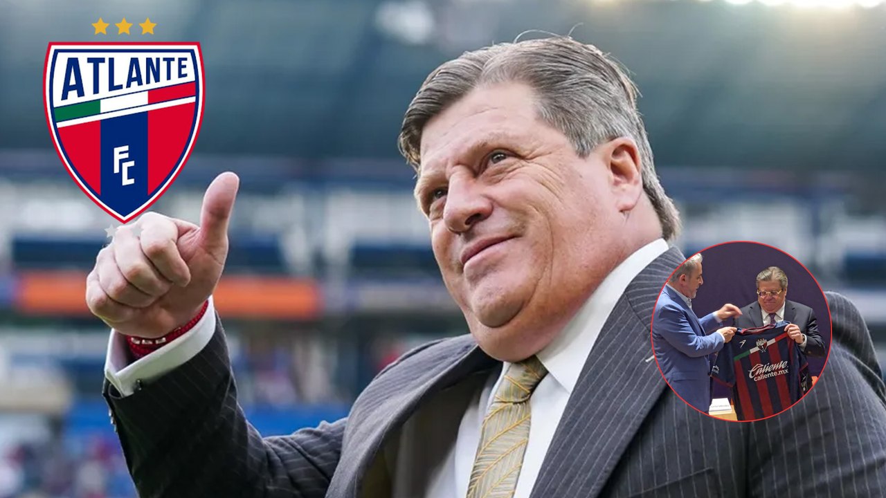 Miguel Herrera es presentado oficialmente como DT de Atlante