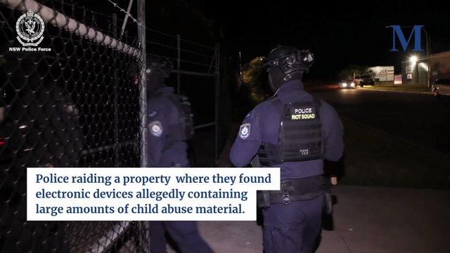 Man arrested for alleged child abuse materials in Corrimal
