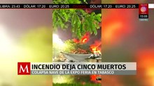 Incendio consume nave de la Expo Feria Ganadera 2026: hay víctimas y pérdidas totales