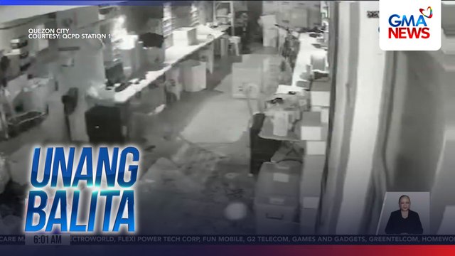 Huli-cam - Beauty products, ninakaw ng lalaking dispatcher sa pinagtatrabahuhan niyang kompanya | Unang Balita