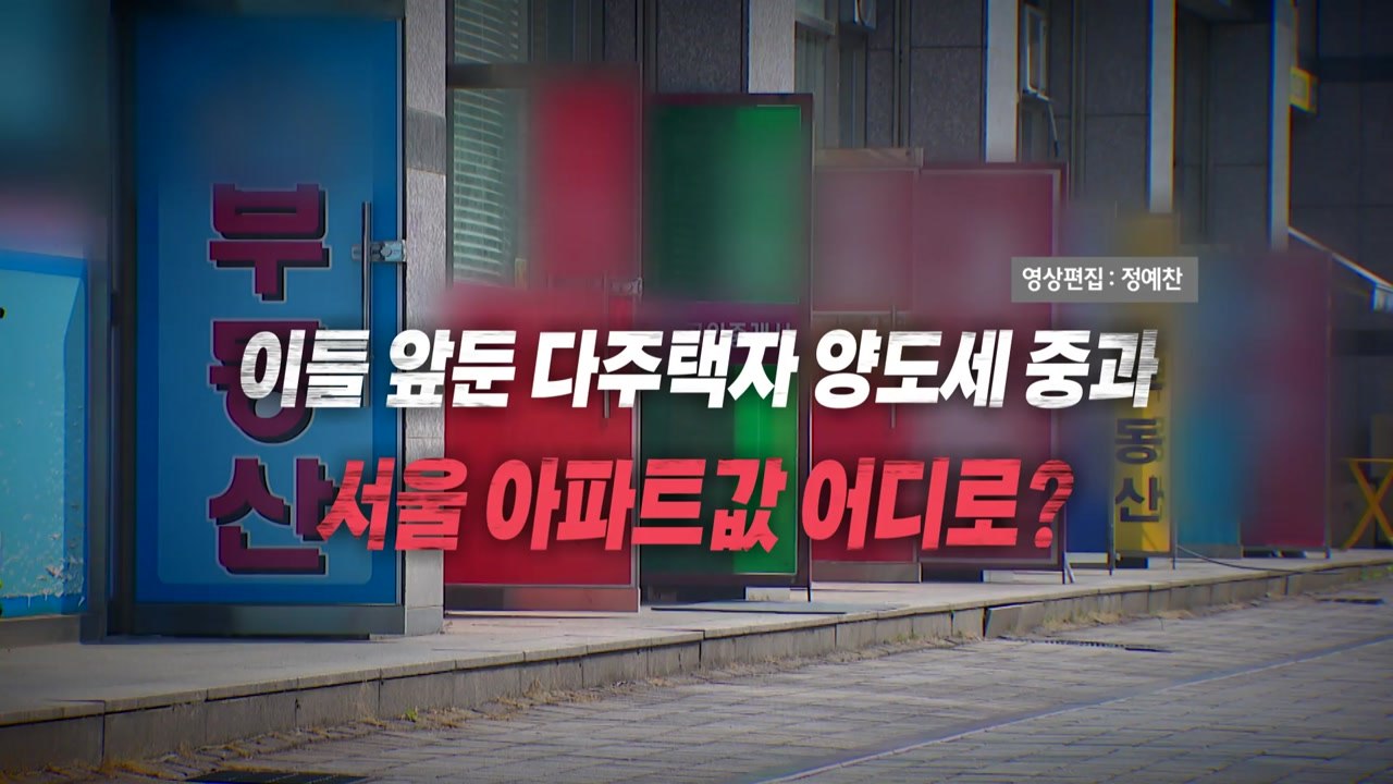 [영상] 다주택자 양도세 중과 이틀 앞...서울 아파트값 어디로? / YTN
