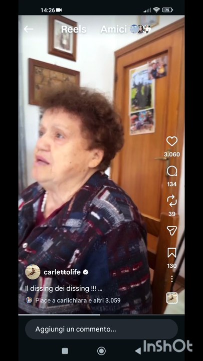 Carletto Life story con i nonni e gli amici