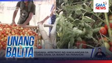 Ilang magsasaka, apektado ng kakulangan sa supply ng tubig dahil sa mainit na panahon | Unang Balita