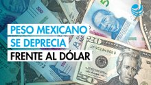 Peso mexicano se deprecia frente al dólar tras recorte de tasa de interés del Banxico