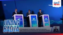 Mga lider ng Thailand at Cambodia, nagkasundong pahuhupain ang tensiyon sa pagitan ng 2 bansa | Unang Balita