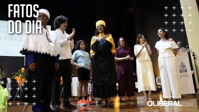 Dira Paes recebe título de Doutora Honoris Causa pela UFPA em cerimônia emocionante