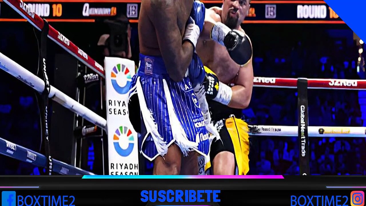 KO GARANTIZADO EN FABIO WARDLEY VS DANIEL DUBOIS ESTE SABADO POR TITULO OMB PESADO