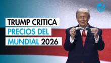 Trump critica los precios de las entradas para el Mundial 2026: "Yo no pagaría eso"