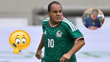 Cuauhtémoc Blanco firma playera de Chivas y después la patea; aquí el momento