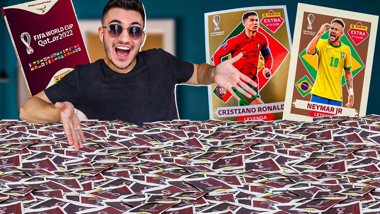 Compré 1000 estampas del álbum del Mundial 2022 ¡Me salieron las que quería!