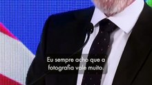 Lula brinca após reunião com Trump: "Ele rindo é melhor que de cara feia"