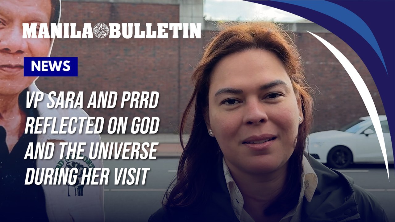 VP Sara says PRRD in 'quiet reflection' on God, universe amid ICC proceedings