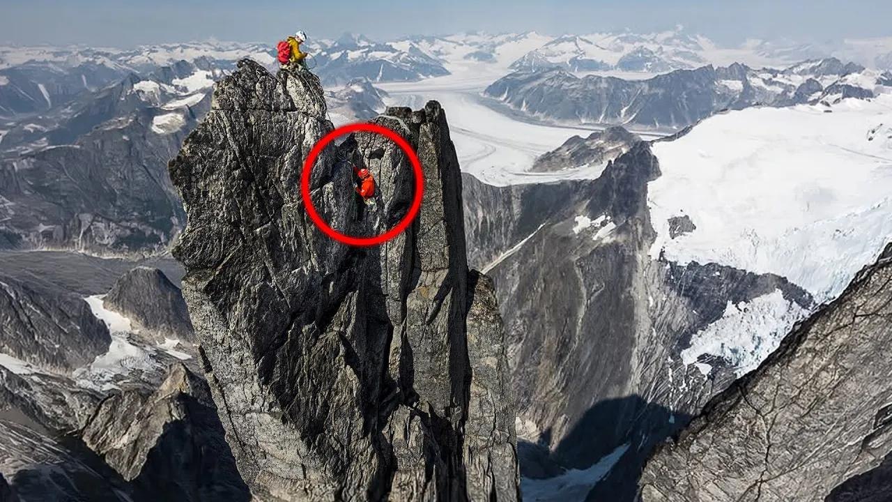 Un alpinista cae 120 metros y lo que pasa después te dejará en shock