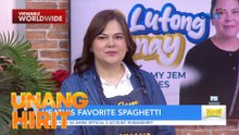 Paboritong spaghetti ni Heath, inihinada ni Mommy Jem Jornales sa Unang Hirit! | Unang Hirit