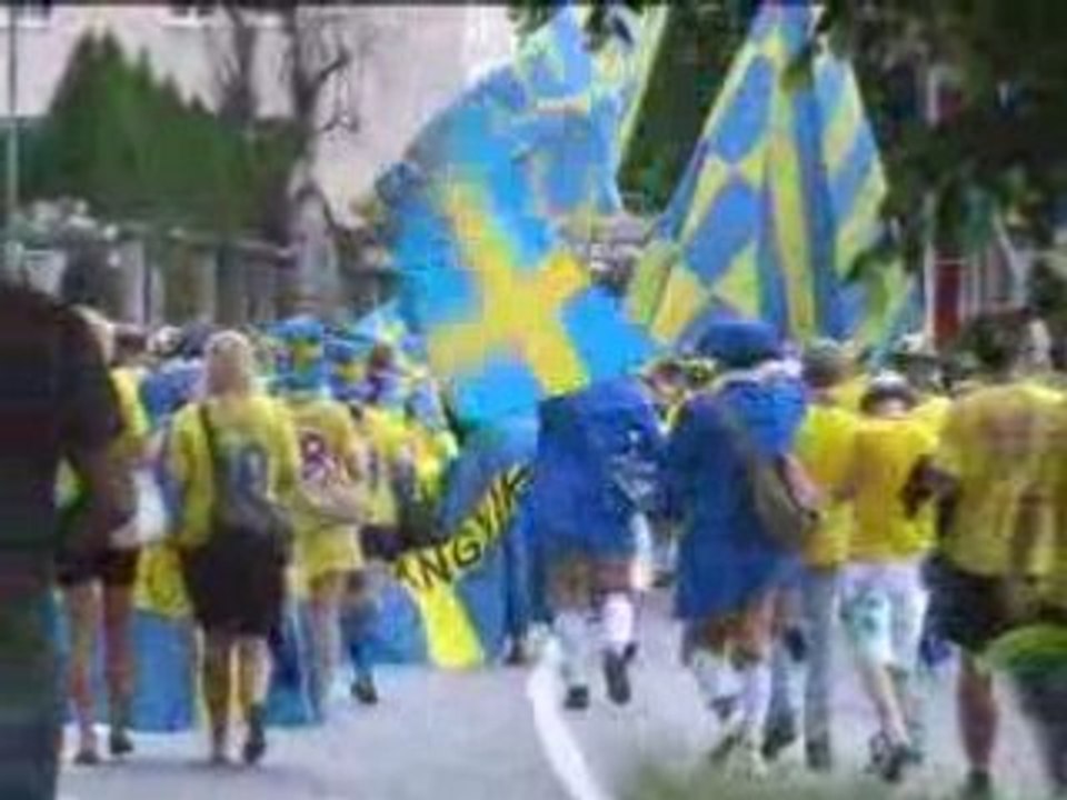 EURO 2008 (LA SUEDE ENVAHIT SALZBURG)
