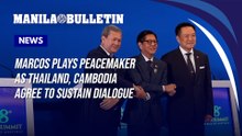 Marcos plays peacemaker as Thailand, Cambodia agree to sustain dialogue