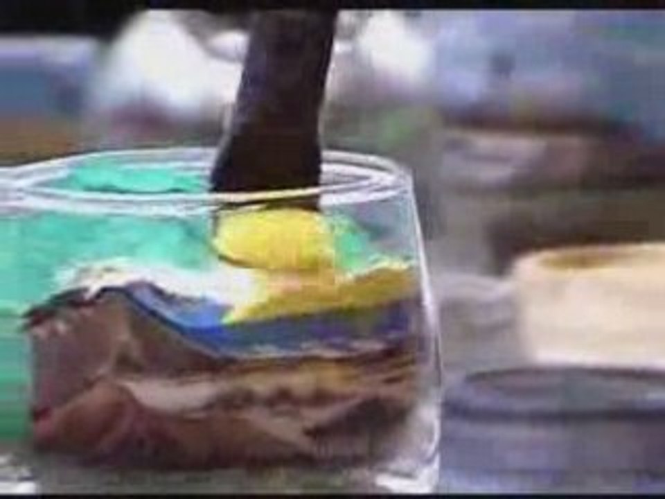 Paysage dans un verre