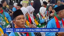 Usia 14 Tahun, Sela Qamsiah Menjadi Jemaah Calon Haji Termuda di Palembang | SAPA PAGI
