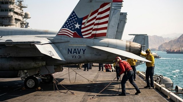 Major US Assault: Fighter Aircraft Neutralizes Iranian Tanker in Gulf