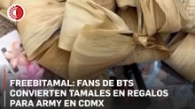 FreebiTamal: fans de BTS convierten tamales en regalos para ARMYs