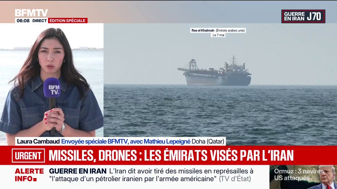 Guerre au Moyen-Orient: les Émirats arabes unis visés par une attaque de missiles et de drones iraniens