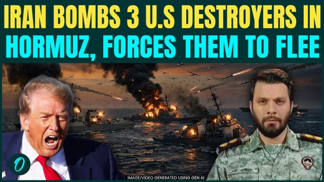 Iran OBLITERATES 3 U.S Warships in BACK-TO-BACK Attacks - Iranian Missiles Pound Trump’s Destroyers