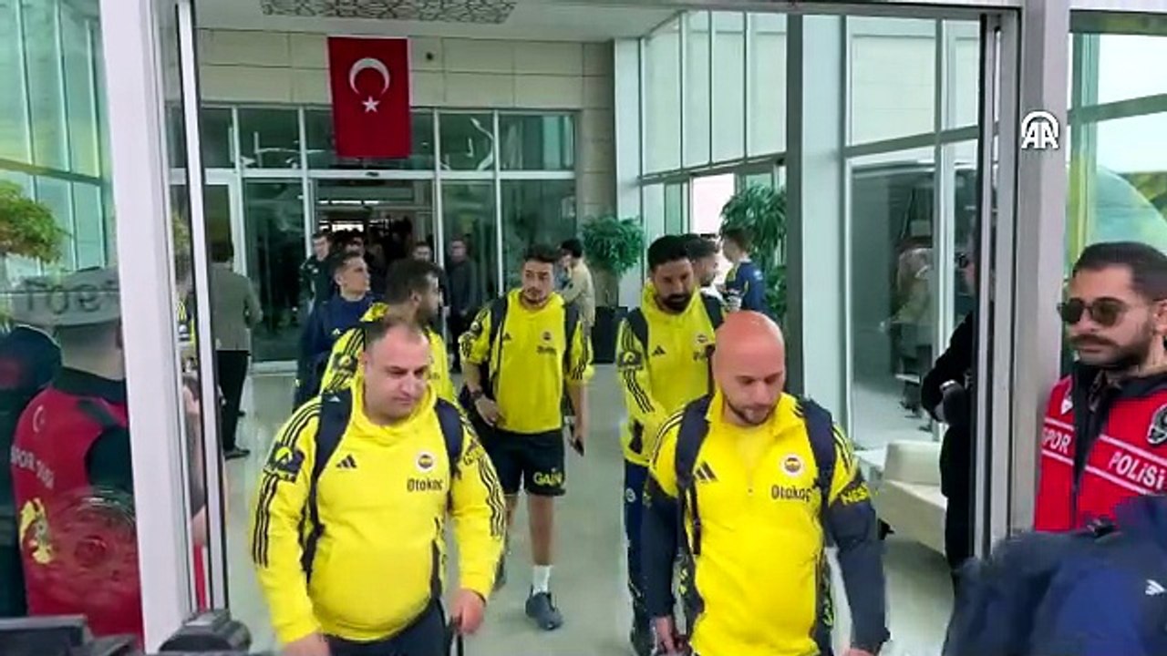 Fenerbahçe kafilesi, Konya'da