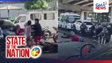 Rider, sinaksak ng screwdriver ng nakaalitang rider | SONA
