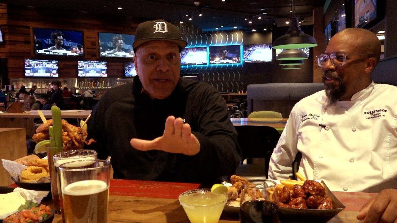 We Ate EVERYTHING On the Greektown Sportsbook Restaurant Menu | At the Table with Tune-Up