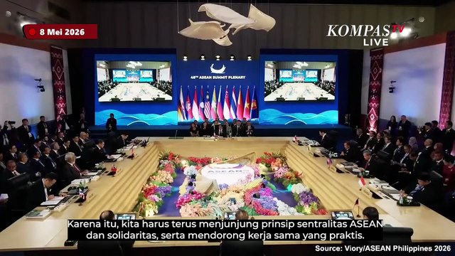 [FULL] Pidato Presiden Ferdinand Marcos Jr Buka KTT ke-48 ASEAN: Singgung Perang Iran & Selat Hormuz