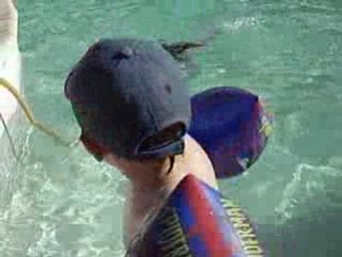 12 JUIN 2008 le 1er bain de l'année