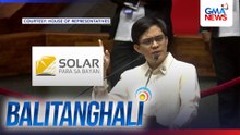 "Solar Para sa Bayan Corp." ni Rep. Leandro Leviste at limang direktor, sinampahan ng reklamo ng DOE sa DOJ | Balitanghali