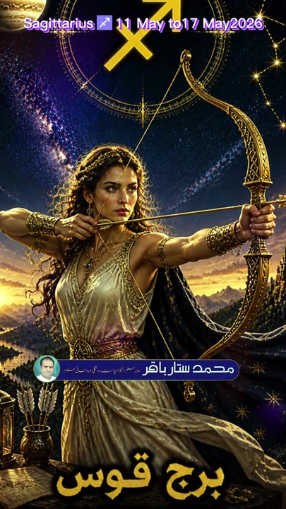 Sagittarius♐11,May,to,17,May2026|weeklyhoroscope |astrology |zodiacsigns|success |career |love#fyp | viralvideo | sattarBakaarOfficial #Since2015