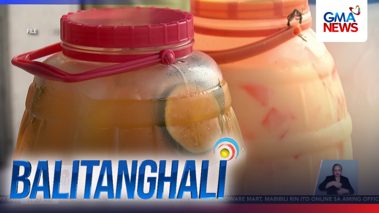 Kalidad ng mga palamig, binabantayan ng Manila LGU matapos makitaan ng drug-resistant bacteria ang ilang paninda | Balitanghali