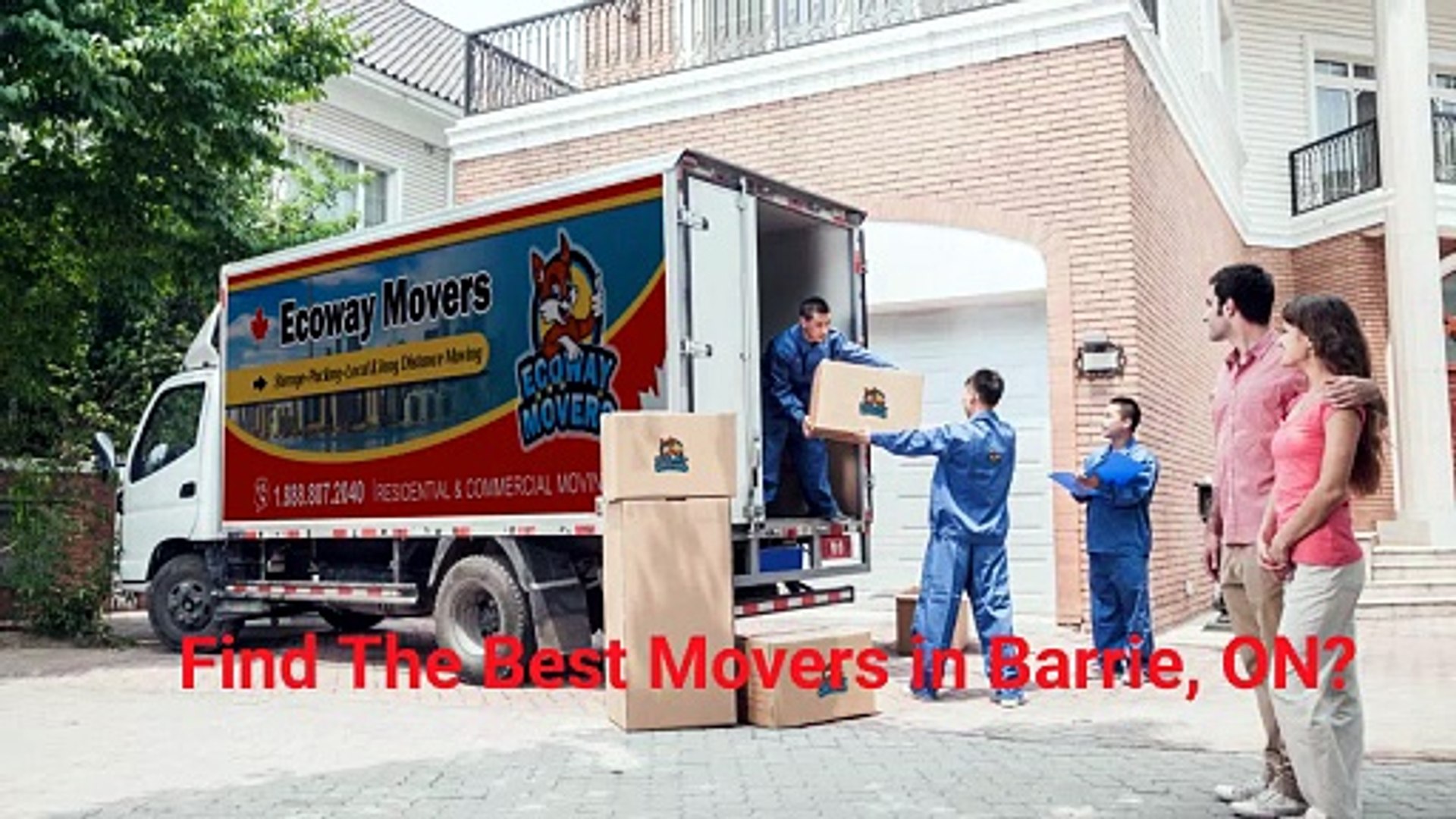 ⁣Ecoway Movers - Trusted Movers in Barrie, ON