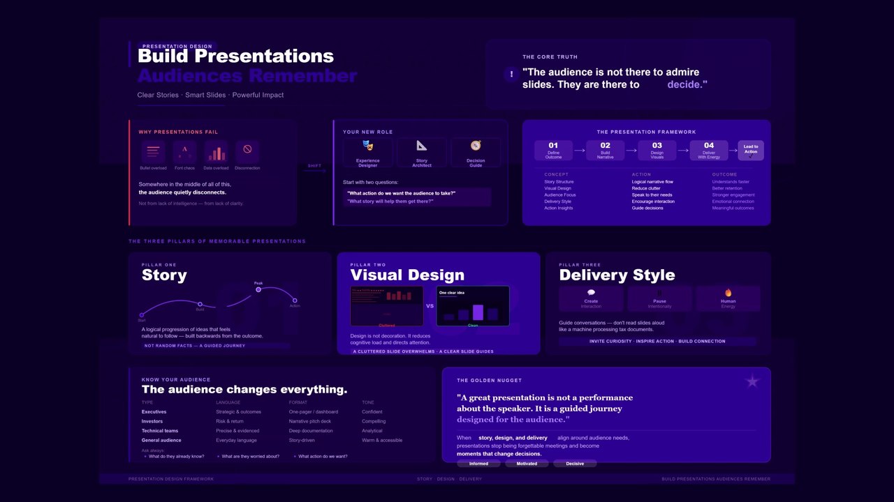 How to Build Presentations That Audiences Actually Remember #theTRANSCENDENT #tTʇ